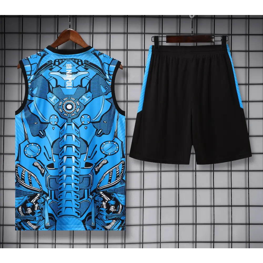 Kit Entraînement Naples SSC Bleu 2025/2026 - Vêtements de sport