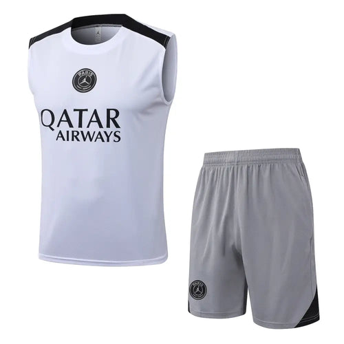Kit Entraînement PSG blanc 2025/2026 - Vêtements de sport