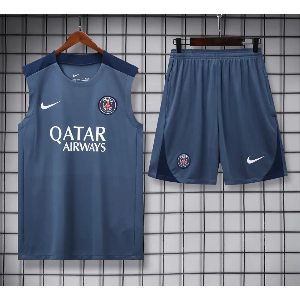Kit Entraînement PSG Gris 2025/2026 - Vêtements de sport