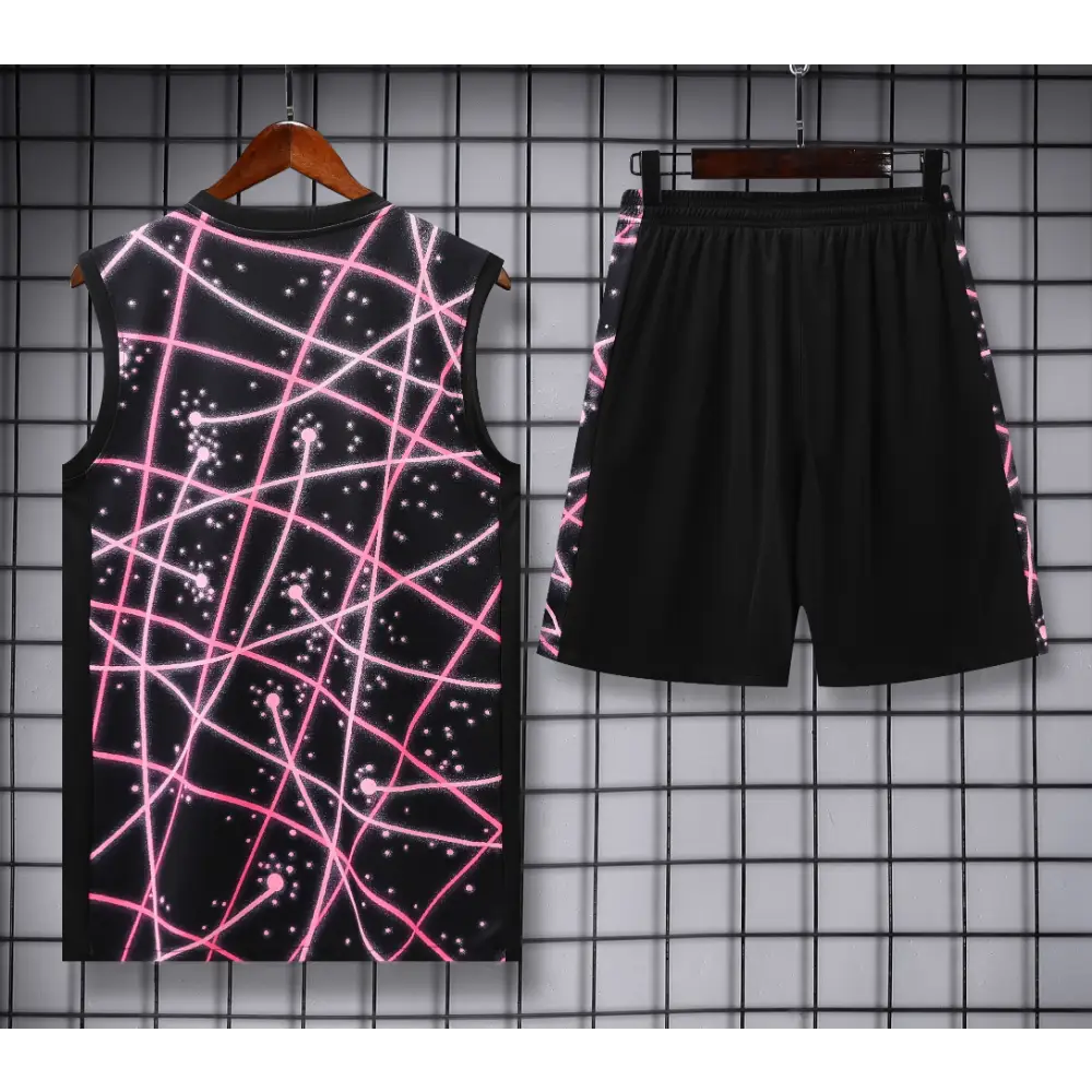 Kit Entraînement PSG Jordan Noir & rose 2025/2026 - Vêtements de sport