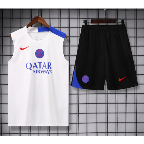 Kit Entraînement PSG Noir & Blanc 2025/2026 - Vêtements de sport