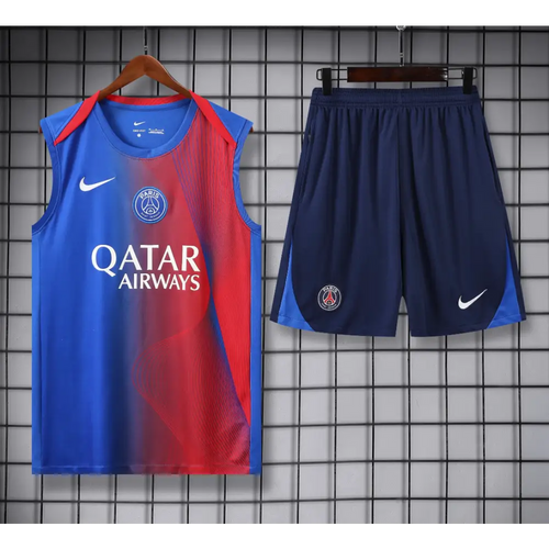 Kit Entraînement PSG Rouge & Bleu 2025/2026 - Vêtements de sport