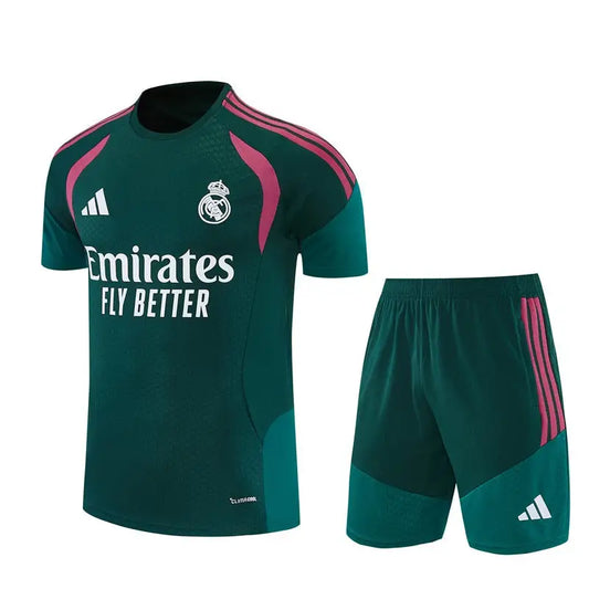 Kit Entraînement Real Madrid Domicile 2026/2027 Manches courtes - Vêtements de sport