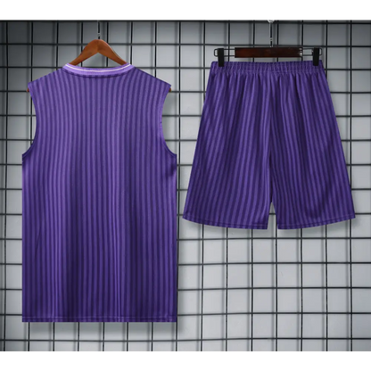 Kit Entraînement Real Madrid Violet 2025/2026 - Vêtements de sport