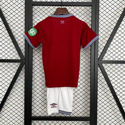 Kits enfant West Ham Domicile 2025/2026 - Vêtements de sport