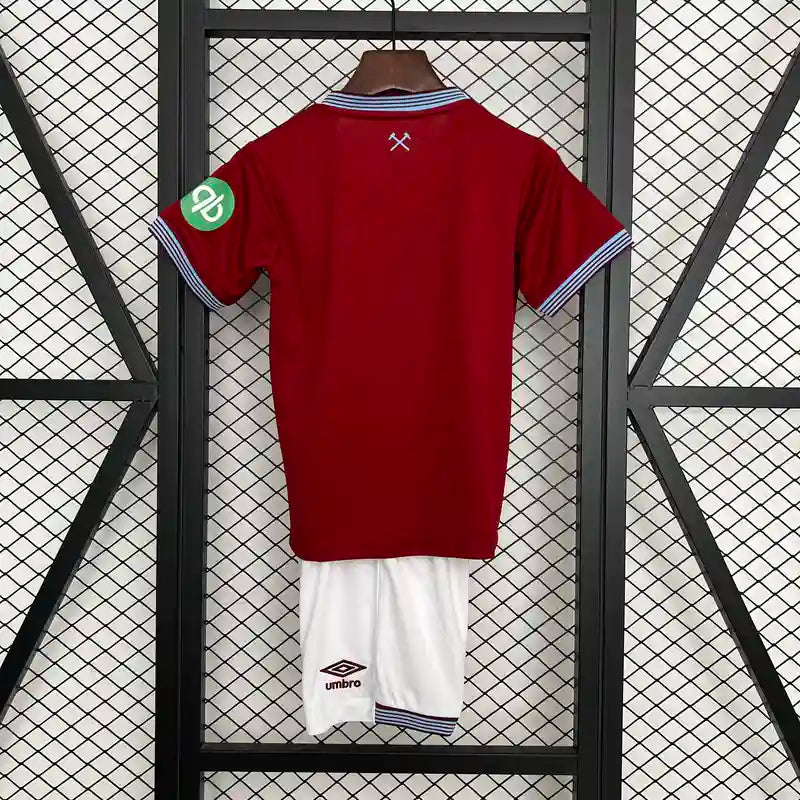 Kits enfant West Ham Domicile 2025/2026 - Vêtements de sport