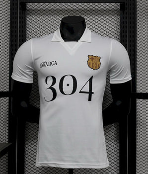 Lamine Yamal Barcelone Blanc Version Joueur 2024/2025 - Extérieur / S - Vêtements de sport