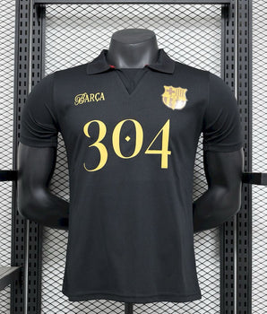 Lamine Yamal Barcelone Noir Version Joueur 2024/2025 - Extérieur / S - Vêtements de sport