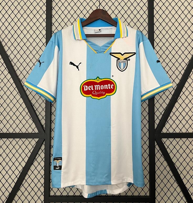 Lazio Rome Domicile Retro 1999/2000 - Retro / S - Vêtements de sport