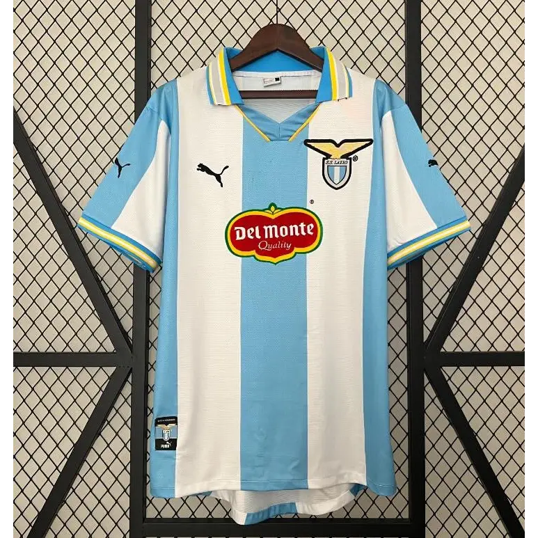 Lazio Rome Domicile Retro 1999/2000 - Retro / S - Vêtements de sport