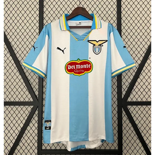 Lazio Rome Domicile Retro 1999/2000 - Retro / S - Vêtements de sport