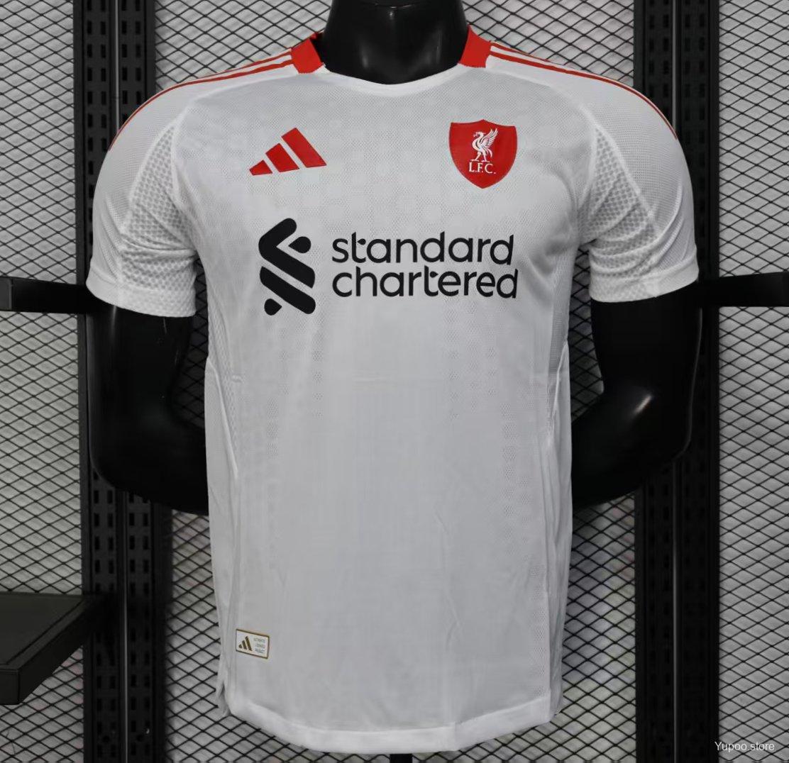 Liverpool Exterieur Version Joueur 2025/2026 - Vêtements de sport