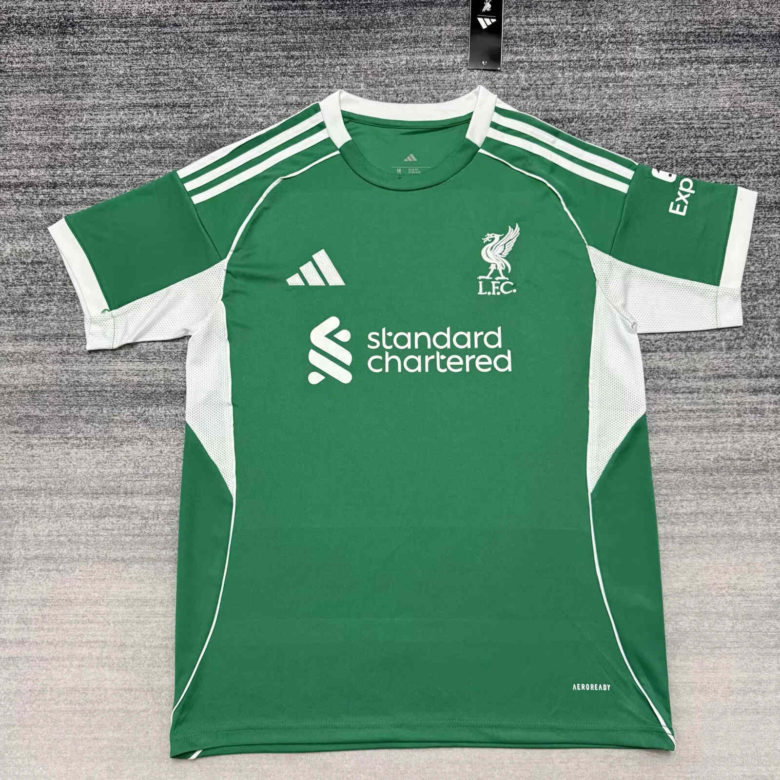 Liverpool Spécial Edition Vert 2025/2026 Vêtements de sport