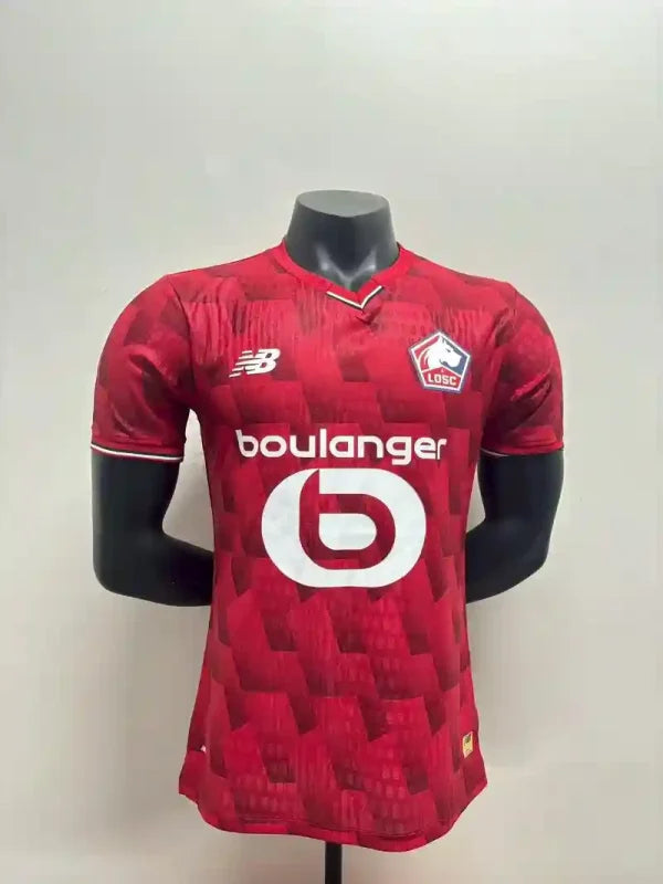 LOSC Lille Domicile Version Joueur 2025/2026 Vêtements de sport