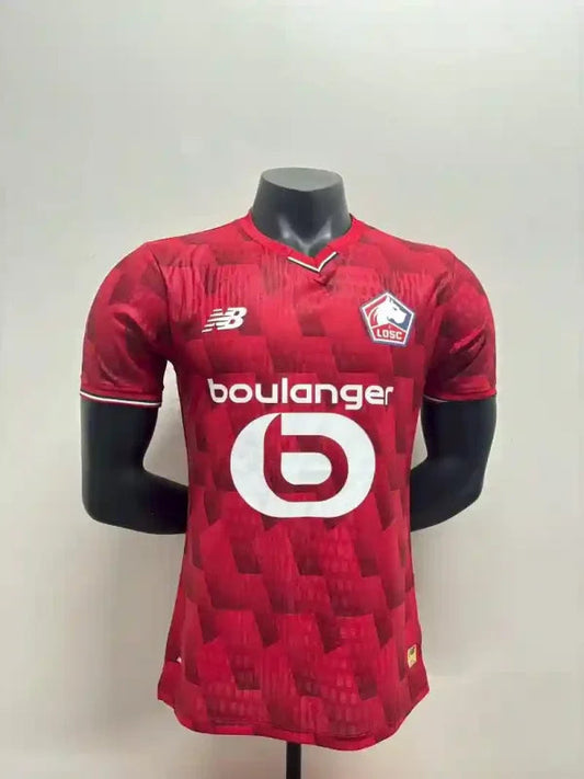 LOSC Lille Domicile Version Joueur 2025/2026 Vêtements de sport