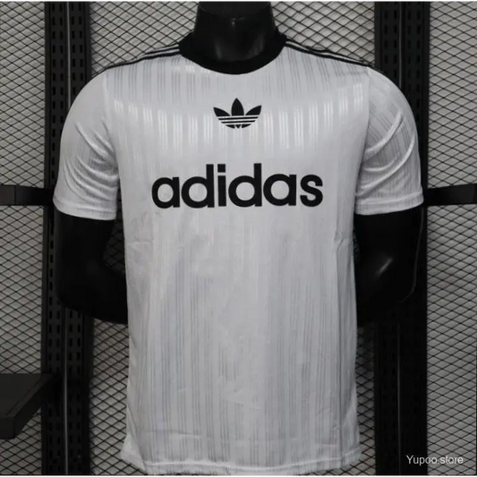 Maillot Adidas Trefoil Blanc Version joueur - Vêtements de sport
