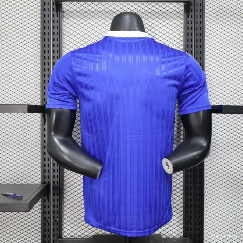 Maillot Adidas Trefoil Bleu Version joueur - Vêtements de sport