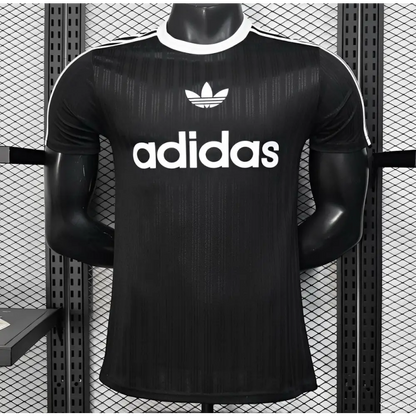 Maillot Adidas Trefoil Noir Version joueur - Vêtements de sport