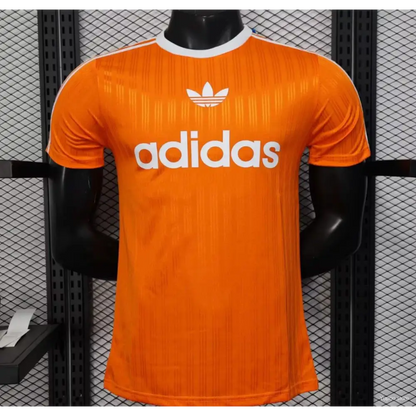 Maillot Adidas Trefoil Orange Version joueur - Vêtements de sport