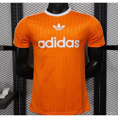 Maillot Adidas Trefoil Orange Version joueur - Vêtements de sport