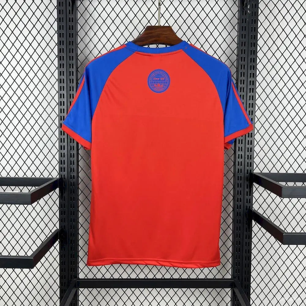 Maillot Adidas Trefoil Rouge Oasis 2026 - Vêtements de sport
