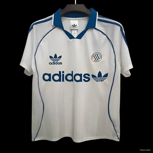 Maillot Adidas Trefoil Vintage Blanc 2026 - Vêtements de sport