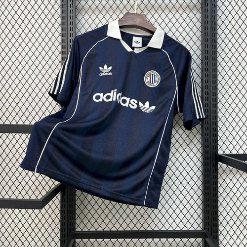 Maillot Adidas Trefoil Vintage Bleu navy foncé 2026 - Vêtements de sport