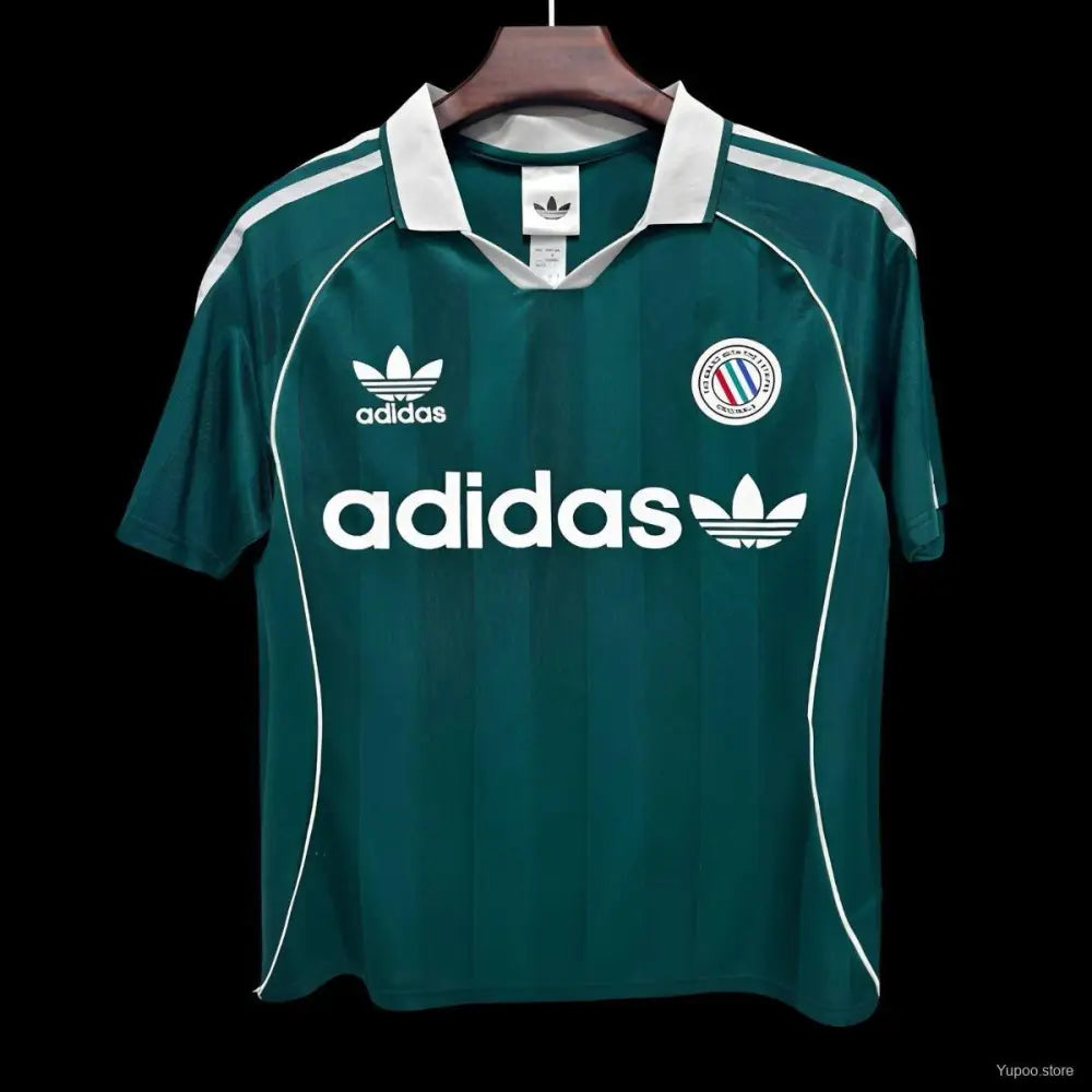Maillot Adidas Trefoil Vintage Sapin 2026 - Vêtements de sport