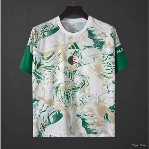 Maillot Algérie Pré match Coupe du Monde 2026 - Vêtements de sport