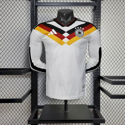 Maillot Allemagne Coupe du monde 2026 Domicile Version Joueur Manches Longues - Vêtements de sport