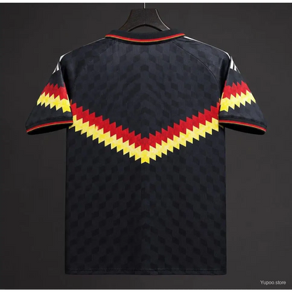 Maillot Allemagne Noir Retro Style 2026 - Vêtements de sport