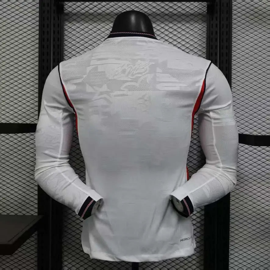 Maillot Angleterre Coupe du monde 2026 Domicile Version joueur manches longues - Vêtements de sport