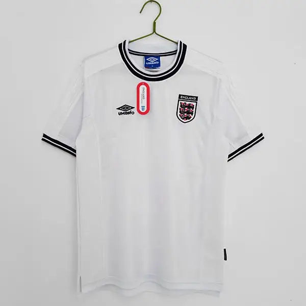 Maillot Angleterre Domicile Retro 1999 - Vêtements de sport