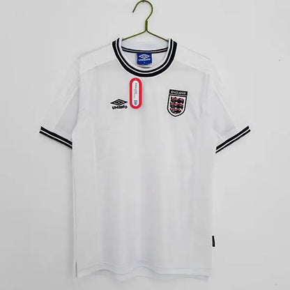 Maillot Angleterre Domicile Retro 1999 - Vêtements de sport