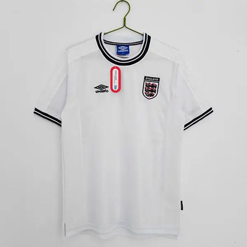 Maillot Angleterre Domicile Retro 1999 - Vêtements de sport