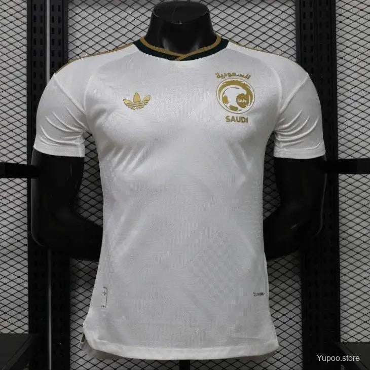 Maillot Arabie Saoudite Coupe du Monde 2026 Extérieur Version joueur - Vêtements de sport