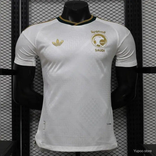 Maillot Arabie Saoudite Coupe du Monde 2026 Extérieur Version joueur - Vêtements de sport