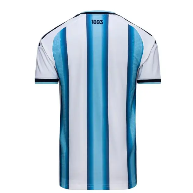 Maillot Argentine Coupe du Monde 2026 Domicile Patch Champions du Monde Version Joueur - Vêtements de sport
