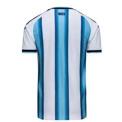 Maillot Argentine Coupe du Monde 2026 Domicile Patch Champions du Monde Version Joueur - Vêtements de sport