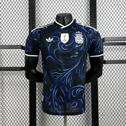 Maillot Argentine Coupe du Monde 2026 Extérieur Patch Champions du Monde Version Joueur - Vêtements de sport