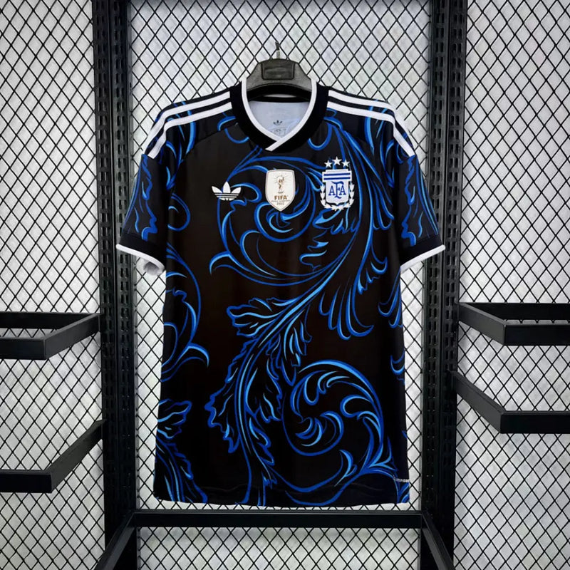 Maillot Argentine Coupe du Monde 2026 Extérieur Patch Champions du Monde - Vêtements de sport