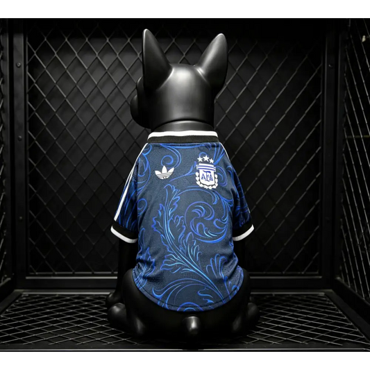 Maillot Argentine Extérieur Coupe du Monde 2026 pour Chien - Vêtements de sport