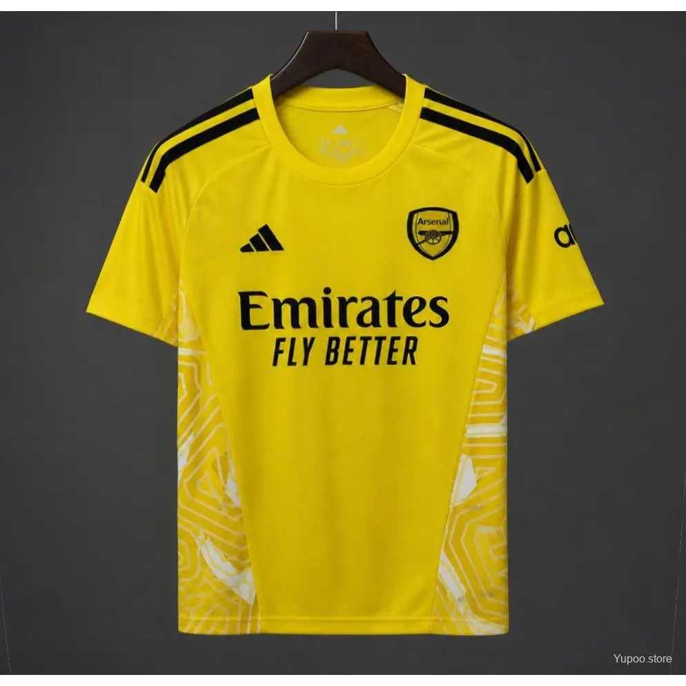 Maillot Arsenal Gardien 2026/2027 Jaune - Vêtements de sport