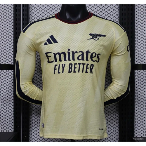 Maillot Arsenal Third 2026/2027 Version joueur Manches longues - Vêtements de sport