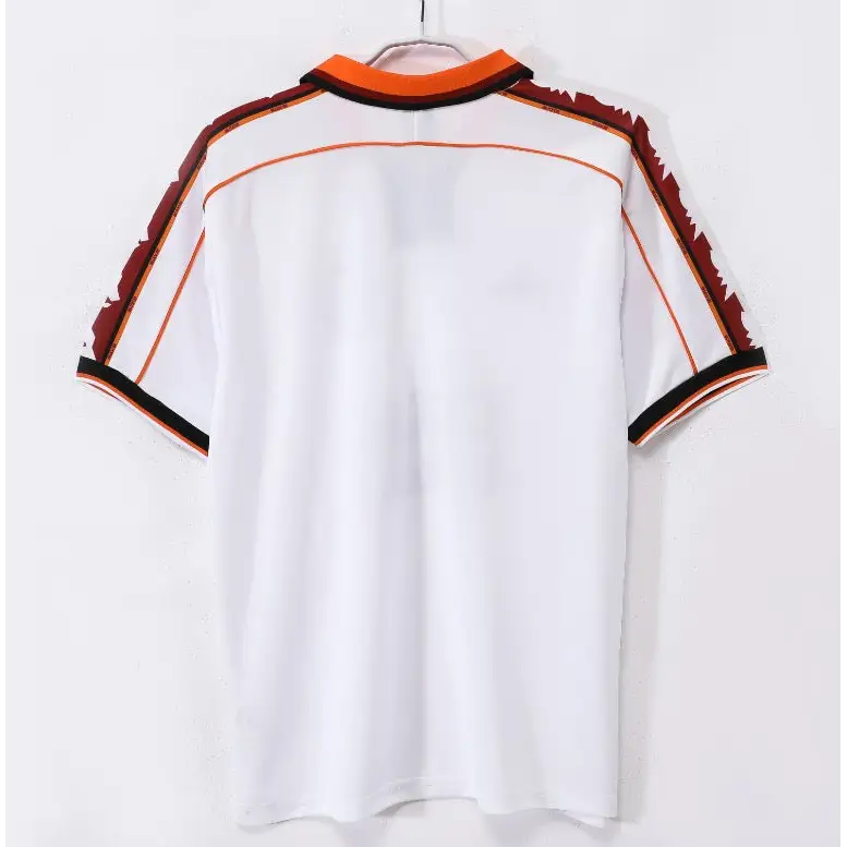 Maillot AS Roma Extérieur Retro 1998/1999 - Vêtements de sport