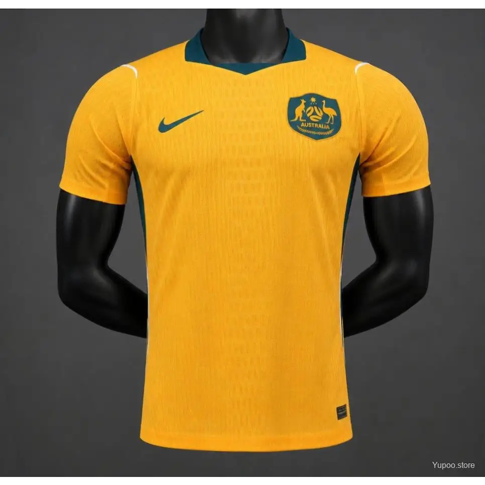 Maillot Australie Coupe du Monde 2026 Domicile Version joueur - Vêtements de sport