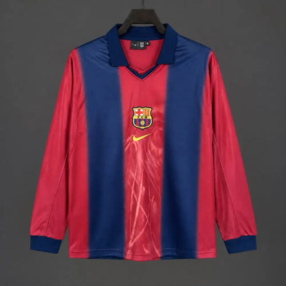 Maillot Barcelone Travis Scott Retro Manches Longues - Vêtements de sport