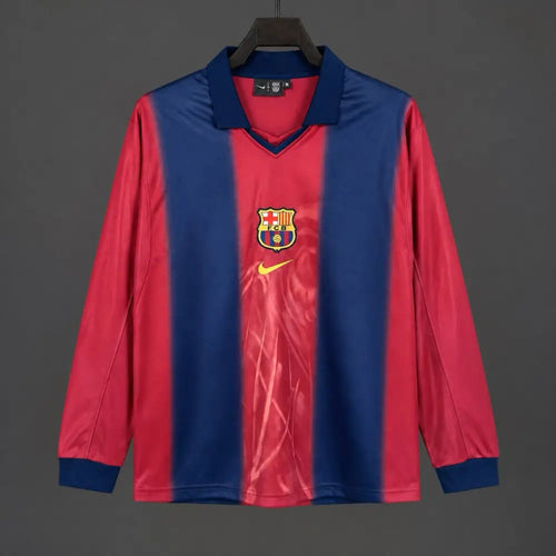 Maillot Barcelone Travis Scott Retro Manches Longues - Vêtements de sport