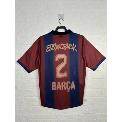 Maillot Barcelone Travis Scott retro - Vêtements de sport