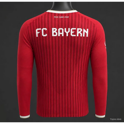 Maillot Bayern Munich Domicile 2026/2027 Version joueur Manches longues - Vêtements de sport